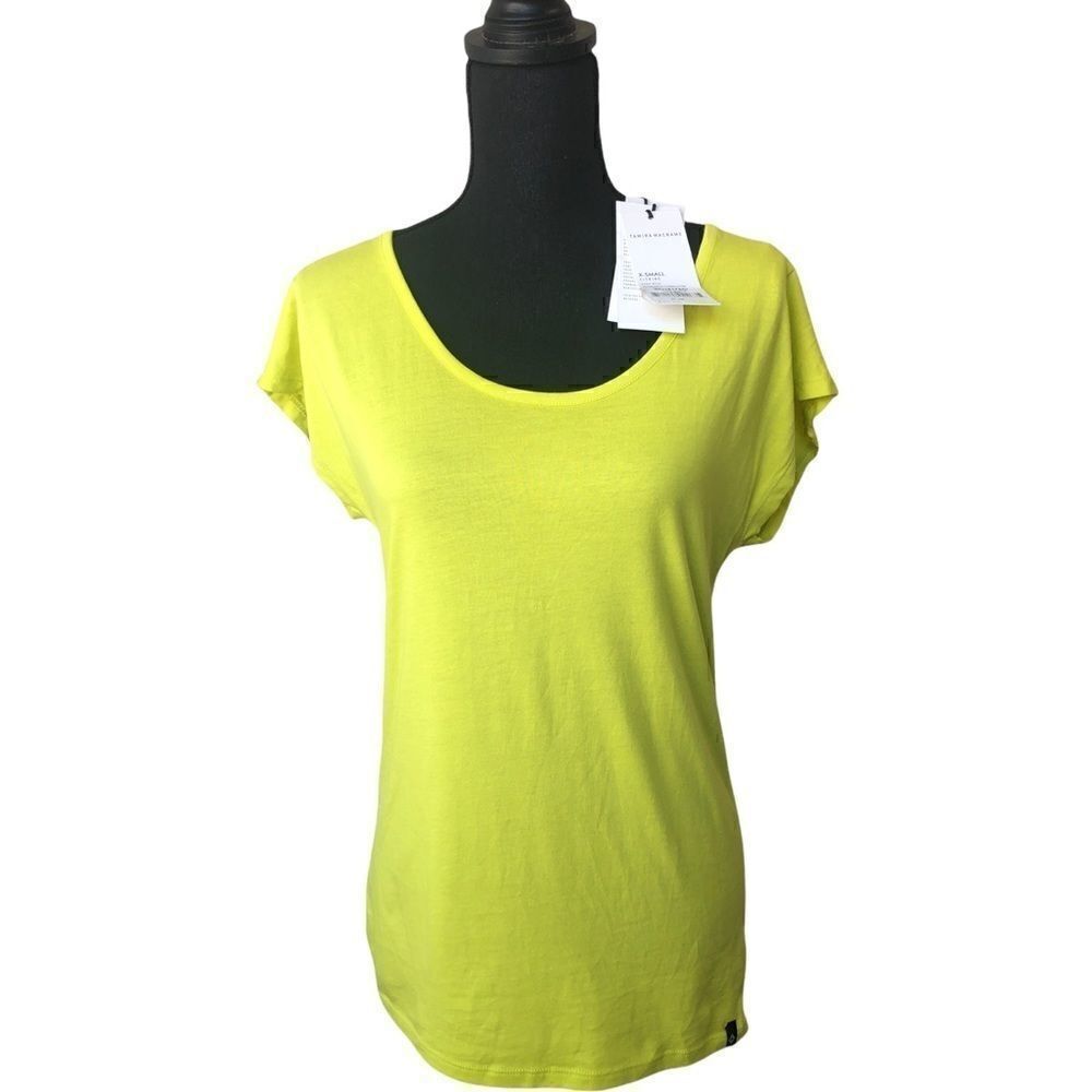 Citrine Tamira Macrame Tee by SATVA